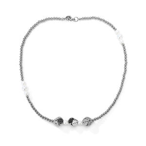 Valentines Day Gift Genanx Thunder Tide Brand Interlocking Ring Pendant Titanium Steel Qixi Festival Couple Necklace Gift