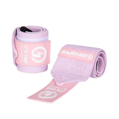 1 Pair Wristband Wrist Support Brace Straps Extra Strength Weight Lifting Wrist Wraps Bandage Fitness Gym Strength Training