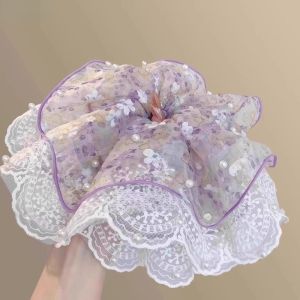 RUIQIU | Elegant Lace Big Bow Hair Accessory