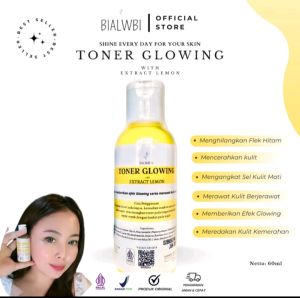 [ PROMO SALE BIALWBI ] BIALWBI TONER LEMON DOSTINGENGATASI FLEK JERAWAT KUSAM SUSAH PUTIH EXFOLIASI BPOM ORI