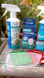 Xịt Tẩy Rửa Đa Năng T-Clean Eco 500ml Tẩy Cặn CANXI Làm Sạch Bóng INOX - Vệ Sinh Nhà Tắm Bề Mặt Gia Dụng