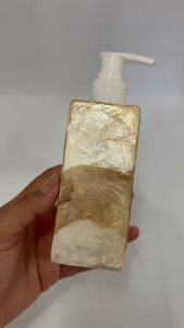 DISENSER SOAP KERANG CAPIZ KECIL TEMPAT SABUN CAIR MATIF KERANG WADAH SABUN LAPIS KERANG
