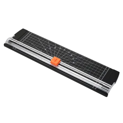Office A4 A5 Guillotine Paper Cutter with Automatic Security Safe Guard for Coupon Craft Paper Lightweight Cutting Mat Machine