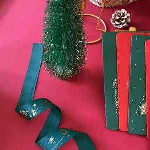 Vintage Christmas Stamping Greeting Card Blessing Message Card Business Creative Thanksgiving Greeting Card