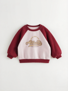 Marc&Janie | American Preppy Loose Raglan Sleeve Hoodie