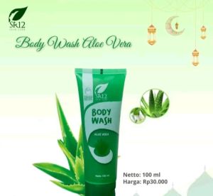 Body Wash Aloe Vera SR12 Sabun Mandi Keharuman Menyegarkan Kulit Bersih Halus dan Lembut