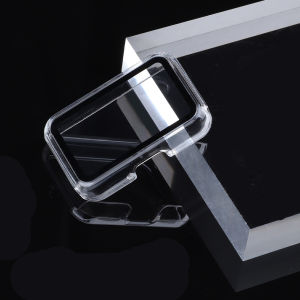 Suitable for Samsung Galaxy Watch Fit3 case fully covered tempered glass screen protector hard PC bumper anti drop resistant