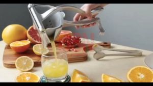 MixHome Fully Aluminum Alloy Fruit Juicer Manual Juicer Lemon Clip Convenient Multifunctional Hand Press Juicer 手动榨汁机 全铝合金