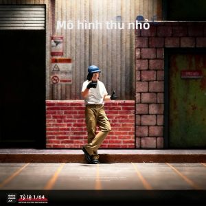 Tượng Nhỏ Nam Giới Xu Hướng Ngón Tay Cái Giơ Lên Tỷ Lệ 1:64 Chất Liệu Nhựa Resin In Màu 3D Trang Trí Bàn Làm Việc Dành Cho Người Sưu Tầm.