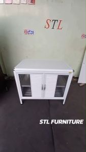 ตู้เคาน์เตอร์ครัวโครงอลูมิเนียม 95 cm ลึกพิเศษ 60 cm