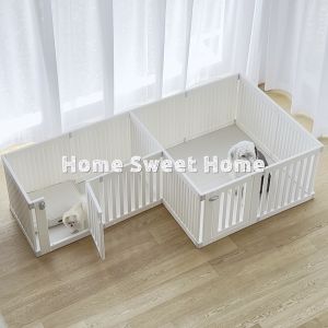 LLC คอกสุนัข Takemehom รุ่น Open Double ขนาด W136xD71xH70 cm ODB