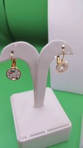 Set Perhiasan Anak Perempuan Kitty BulatTitanium Tidak Berkarat dan Tahan Lama Premium Quality AA001