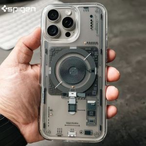 Spigen Ultra Hybrid MagFit Designed for iPhone 16 Pro Max /  / iPhone 15 Pro Max / iPhone 13 14 Pro Max Case [Anti-Yellowing] [Military-Grade Protection] Compatible with MagSafe - Neo One