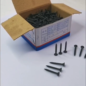 IEPERNG สกรูดำ สกรูไดวอล 600g สำหรับยิงฝ้าเพดานผนังเบา น๊อตยิงฝ้า ไดวอ Drywall Screws