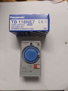 Bộ công tắc hẹn giờ Panasonc TB 118NE7 đồng hồ hẹn giờ 220-240V AC 50-60Hz