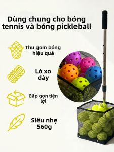 ASENVER | Dụng Cụ Nhặt Bóng Đa Năng & Di Động Cho Bóng Pickball & Tennis