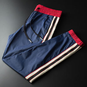 แฟชั่นผู้ชายหรูหรา Ku Casual น้ําหนักเบาชุดผ้าไหมน้ําแข็งที่สมบูรณ์แบบสําหรับฤดูร้อนรองเท้าผ้าใบสไตล์สปอร์ตพร้อมการออกแบบข้อเท้าแบบผูก