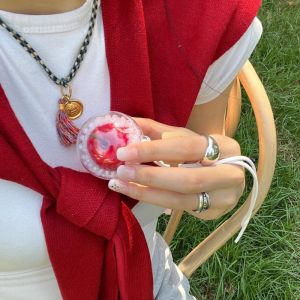 Cute Apple Pendant Autumn Decorative Yellow Apple Bag Pendant Atmosphere Green Apple Red Apple Fashion Accessory for Bags