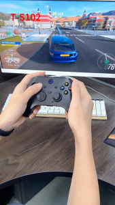 2.4Ghz+Switch Wireless Bluetooth Game Controller with Six-Axis Motion Sensing Compatible with PC360 Android iOS TVbox