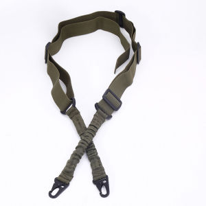 Tactical Dual-Point Webbing Gun Rope Alloy Buckle Adjustable Length Mission Rope Tactical Strap for Men And Women