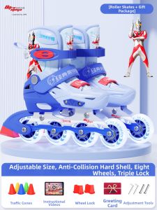 MIJAK | Adjustable Inline Skates for Boys 3-12 Years Old