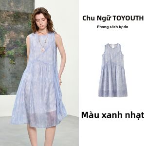 Toyouth | Đầm Silk Viscose Form A-Line