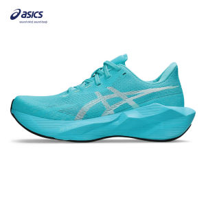 ASICS Women NOVABLAST 6 Running Shoes in Energy Aqua/White