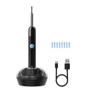 Bộ Dụng Cụ Làm Sạch Tai Nội Soi Không Dây HD1080P 4.2MM Với 6 Đèn LED Dụng Cụ Lấy Ráy Tai Kỹ Thuật Số Kèm Hộp Đựng Thìa Lấy Ráy Tai