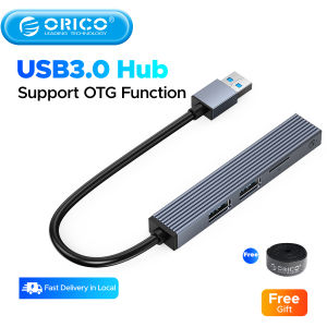 ORICO USB 3.0 HUB 4 Port Multi Splitter TF SD Card Reader OTG For Lenovo HUAWE Macbook PC Computer Accessories