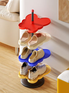 Indoor Simple Shoe Rack Home Entrance Multi-layer Storage Metal Shoe Cabinet for Indoor Easy Installation Sport Shoes