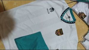 Sablon NAMA NOMOR NAMA TIM LOGO Jersey setelan timnas terbaru pria wanita baju futsal volly bola