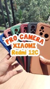 Soft Case XIAOMI REDMI 12C Casing Kesing Silicon Silikon Karet Pelindung HP Handphone Pro Cam Cover Sopkes Sofkes Sofcase Xiomi 12 C