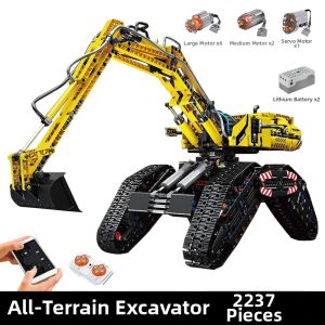 Mould King | Assembly Building Toy RC Excavator Construction Vehicle