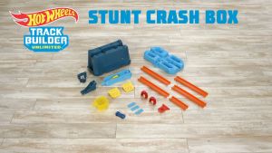 Hot Wheels Track Builder Stunt & Crash Box (100.0% Original)