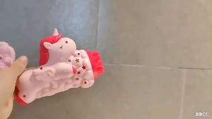 Đồ chơi Ngựa Unicorn thổi bong bóng xà phòng loại cho trẻ em - TẶNG PIN AAA