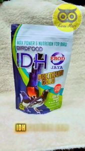 KICAU MART Voer Pelet IDH Premium Gold Ebod Jaya Pakan Burung Murai Batu Kacer Anis Cucak Ijo Pakan Harian Burung Pemakan Serangga Premium Bird Food