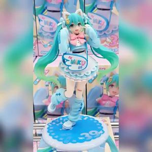 Bandai | In Stock New Hatsune Miku Fashion Series Fancy Ver. ~ Kawaii Anime Miku Figures Kawai Girl Model Toys Desktop Decoration Toys