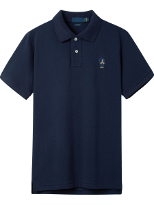 Áo Thun Polo Tay Ngắn Thường Ngày Thêu Hình Gấu Thiết Kế Công Sở Cho Nam Cổ Polo Tay Ngắn Chất Liệu Cotton Thoáng Khí Mùa Hè