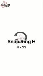 Snap Ring H 22 H22 Clip Eksternal External Retaining Circlip Cir
