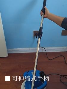 Floor Waxing Machine Household Electric Handheld 220V Speed Regulating Stone Tile Marble Polishing Machine Waxing Handy Tool