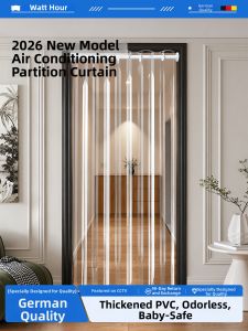 Watthour | Magnetic Door Curtain High-end Heat Conservation No Drilling
