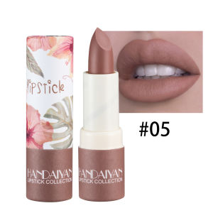 8 Colors Velvet Finish Lipstick Waterproof Long Lasting Moisturizing Non Stick Cup Nude Pink Red Lip Makeup Cosmetics