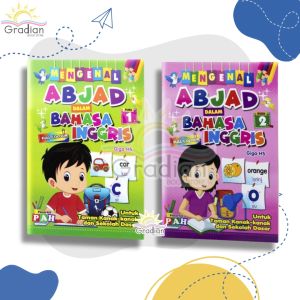 Buku Belajar Bahasa Inggris untuk Anak - Mengenal Abjad dalam Bahasa Inggris