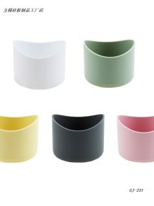 Irregular Silicone Cup Bottom Cover 6cm Universal Anti-Slip Heat Insulation Glass Cup Protection Pad for Daily Use