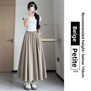 XIANYIJIAO | Black Short Women Suitable A Line Skirt