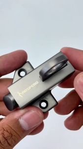 Murah Gerendel Slot Selot Spring Knife Kotak Hitam Kunci Jendela Jumbo Blister Modern