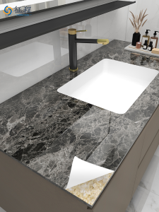 Transform Your Bathroom: Waterproof Vanity Stickers & Damp Proof Countertop Films