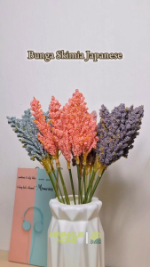 Bunga Palsu Skimmia Japanese Foam Skimia Plastik Baby Breath Artificial Flower