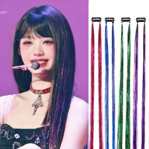 ผมปลอมสีทองเลเซอร์ ผมปลอมสีสันสดใส สำหรับการแสดงบนเวที ไม่มีแบรนด์ ไม่มีเครื่องหมายการค้า วัสดุอื่นๆ ราคา 10-19.99 ดอลลาร์