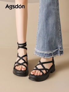 Agsdon | Elevating Heeled Sandals Thick Sole